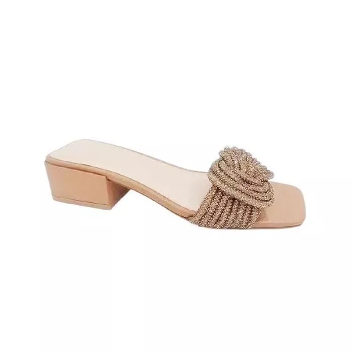 Faux Fur Mule — Cream — 23GGHL0501