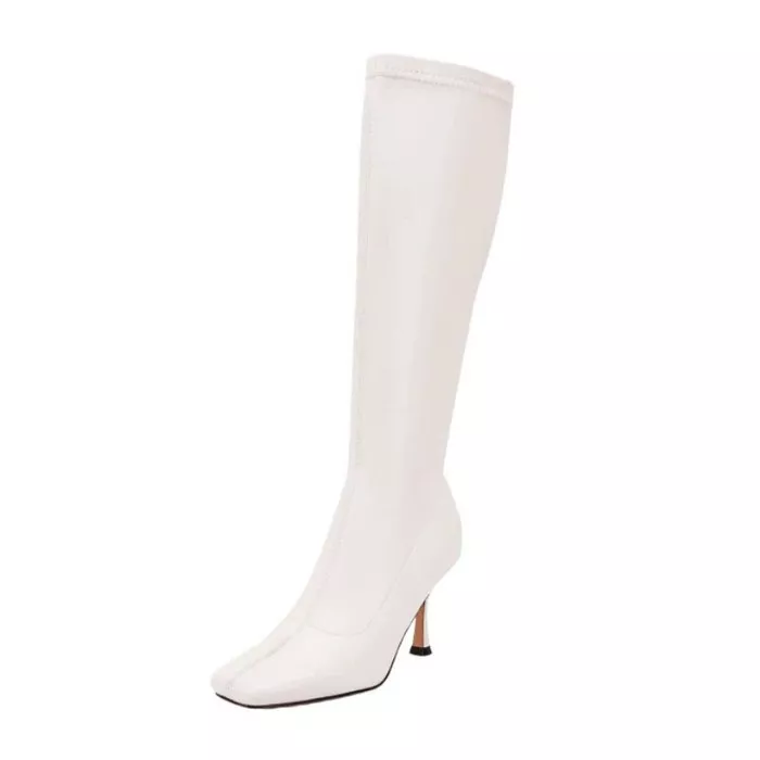 Knee-High Boot — White — 23GHJH06152178-10