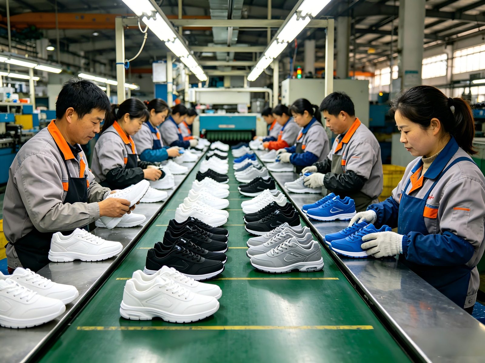 Footwear production line