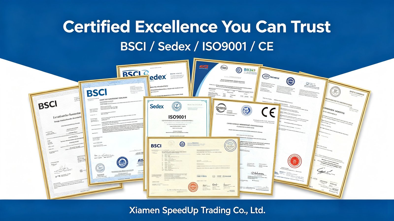 XIAMEN SPEEDUP TRADING CO.,LTD — footwear supply chain and partner brands
