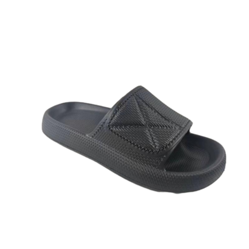 Top Popular Lady EVA Slipper with Velcro Simple Women Slides