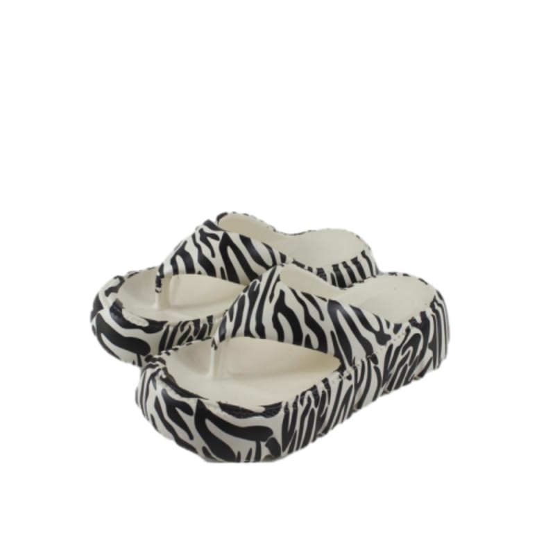 Sexy Zebra Printing Lady Slipper Fashion Women Flip Flops