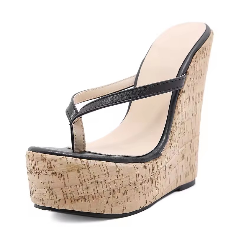 Lady Fashion Pumps Shoe Zapatos De Mujer Women Wedge Sandals