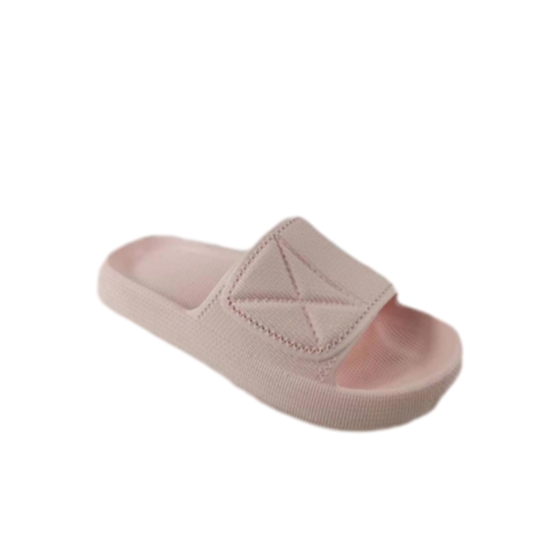 Top Popular Lady EVA Slipper with Velcro Simple Women Slides