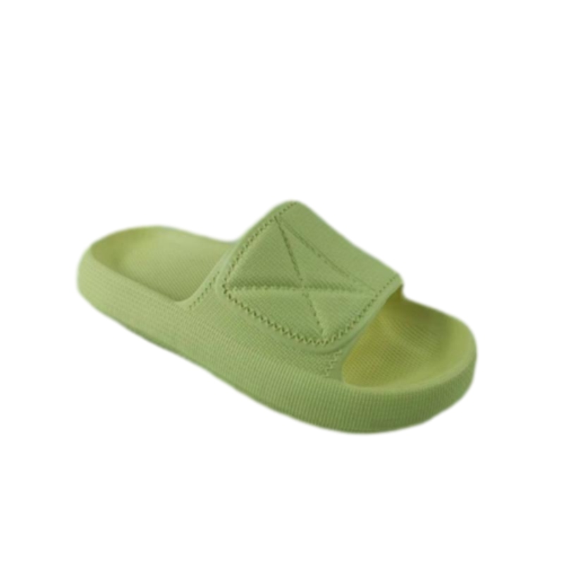 Top Popular Lady EVA Slipper with Velcro Simple Women Slides