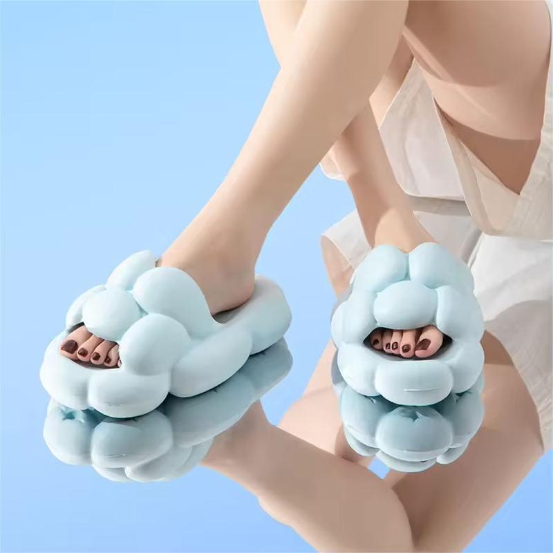 Lovely Cloud Design Slipper Soft Sandal Bubble Women Slide