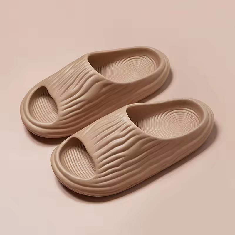 Best Sell Stripe Design Lady Slipper Fashion Women Slides